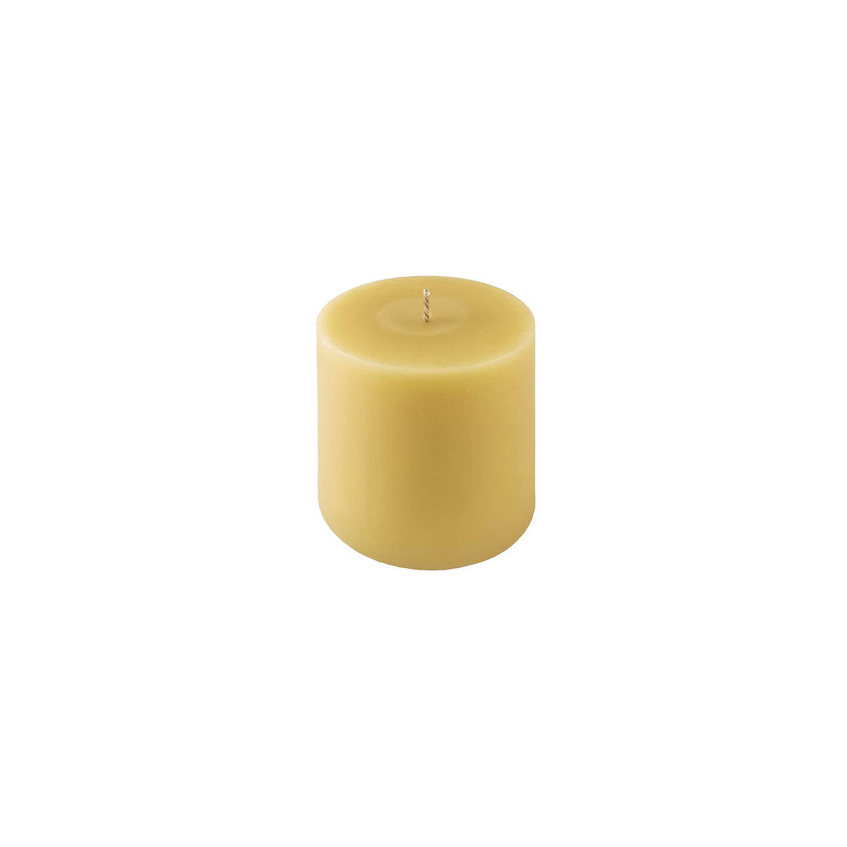 Set of 3 organic hexagon beeswax candles 3” wide-100% Pure Beeswax Pillar  candle-natural beeswax-black-white beeswax pillar