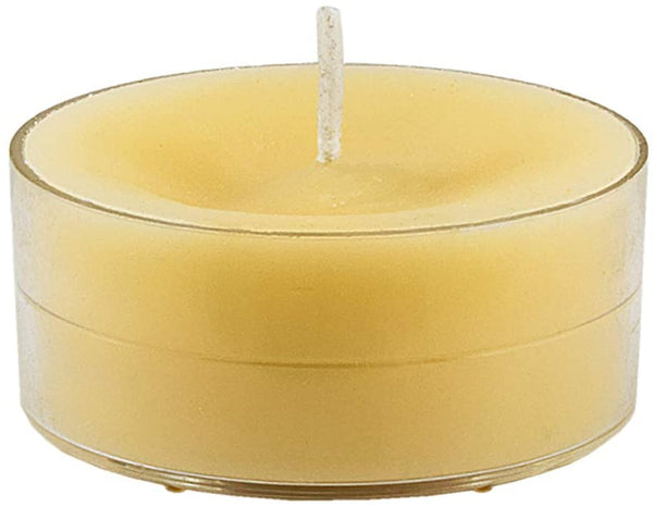 Beeswax Candles 100% Pure Handmade Tea Light Candle Natural for Gift Home Décor | Non-Toxic Air Purifying Biodegradable | Slow Burning All Natural